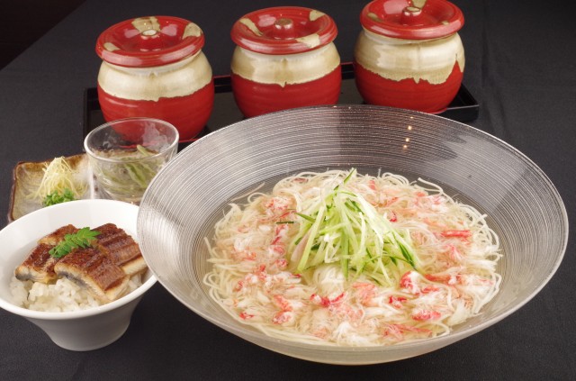 平日かにそうめん